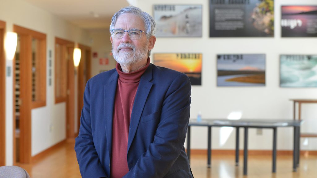 John Holdren, a professor of environmental science and policy at Harvard University is the the lead author on the letter is seen in Hyannis, Massachusetts on March 22.