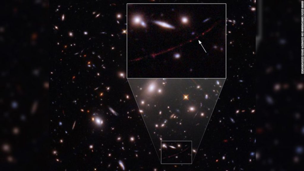 アーンデル星：ハッブル宇宙望遠鏡は、280億光年離れた、これまでで最も遠い星を見ています