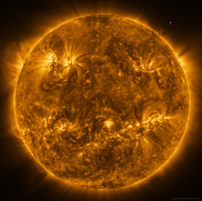 ソーラーオービターは強い紫外線で太陽を捉えます