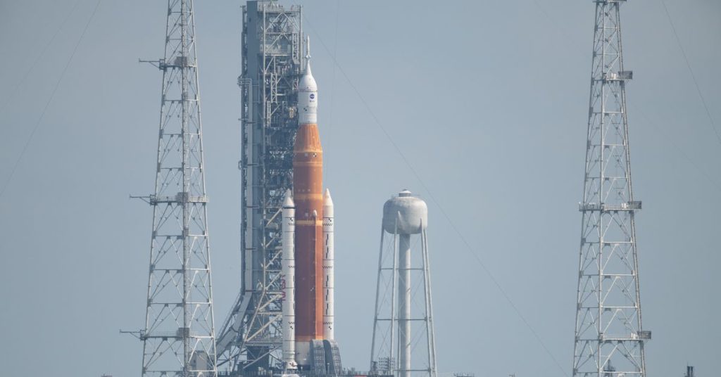 NASAは新しいメガロケットドレスのリハーサルを延期します
