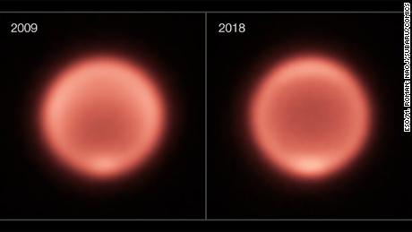 ネプチューンは説明のつかない温度変化を経験しました