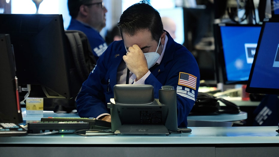 株式市場の下落
