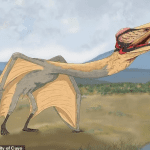 アルゼンチンで発見された巨大な飛んでいる爬虫類の古代の化石