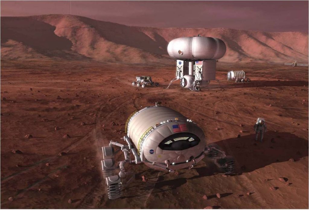 NASAは宇宙飛行士を火星に30日間送るという初期の計画を持っています
