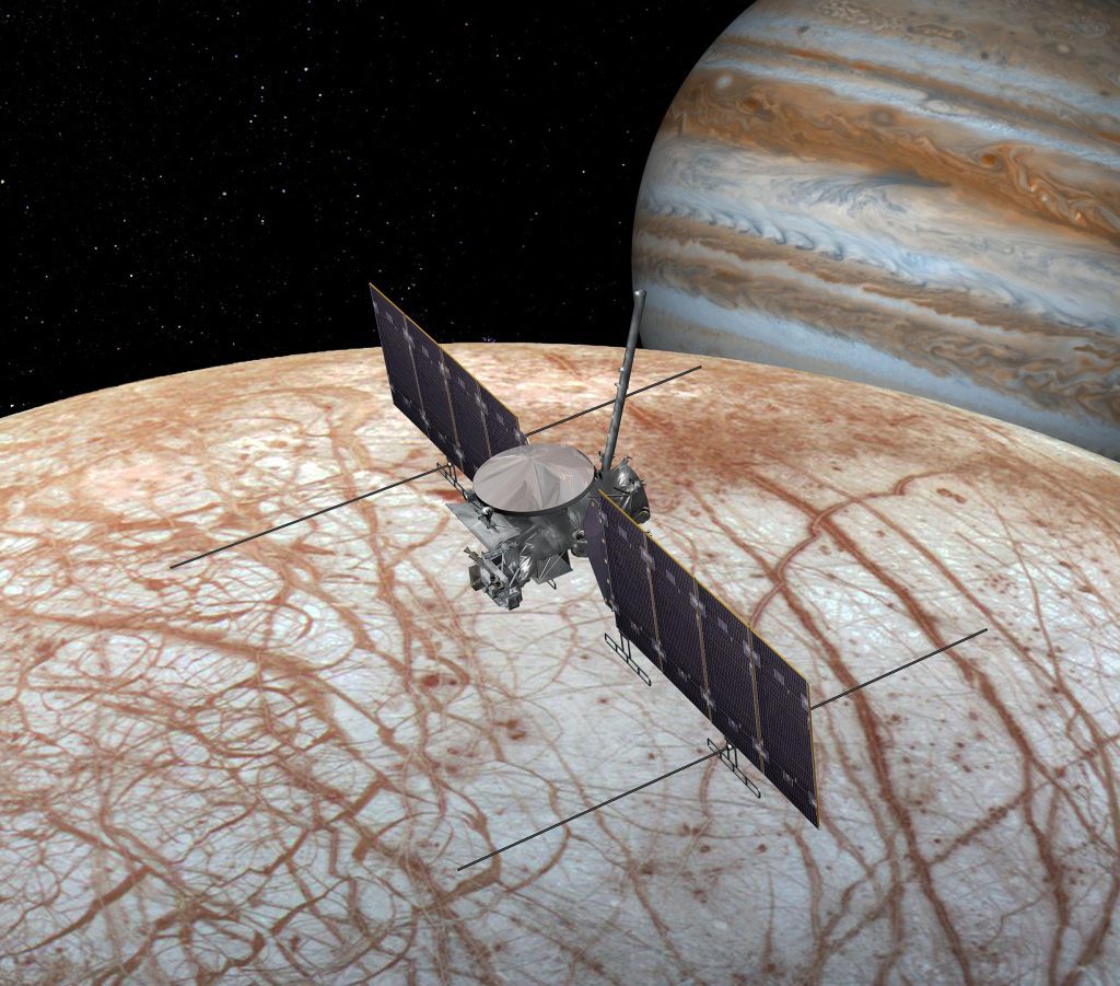 NASAがエウロパクリッパー宇宙船の主要構造を完成-氷木星エウロパで生命を探索する