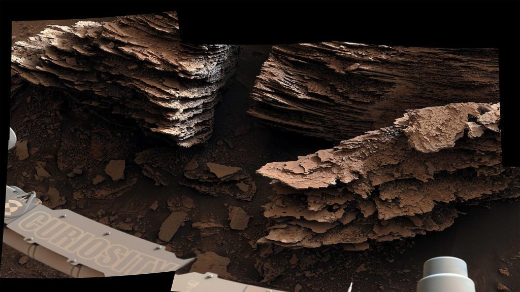 NASAのキュリオシティローバーが火星の見事な景色を捉える-古代の過去の謎を解き明かす