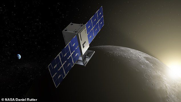 写真は、月と地球を背景にした軌道上のCAPSTONEのアーティストの印象です。 宇宙船は今月、6月13日から22日の間に打ち上げられる予定です。