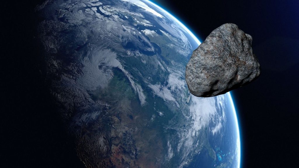 An asteroid