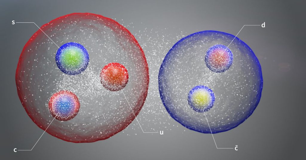 CERNの科学者は、3つの「奇妙な」粒子を初めて観察しました