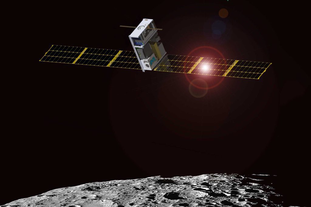 NASA のムーン アイス キューブ - アルテミスを打ち上げる準備ができている月観測キューブ