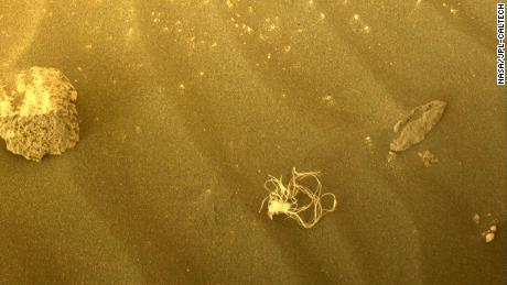 火星の不思議な糸の束' 探査車が発見した地表