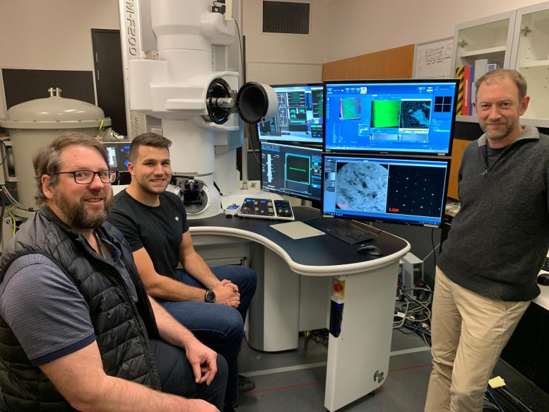 ドゥーガル・マカロック、アラン・ソーク、アンディ・トムキンス