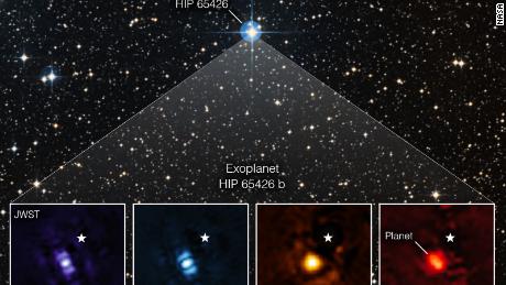 ウェッブ望遠鏡が太陽系外惑星の最初の直接画像を撮影