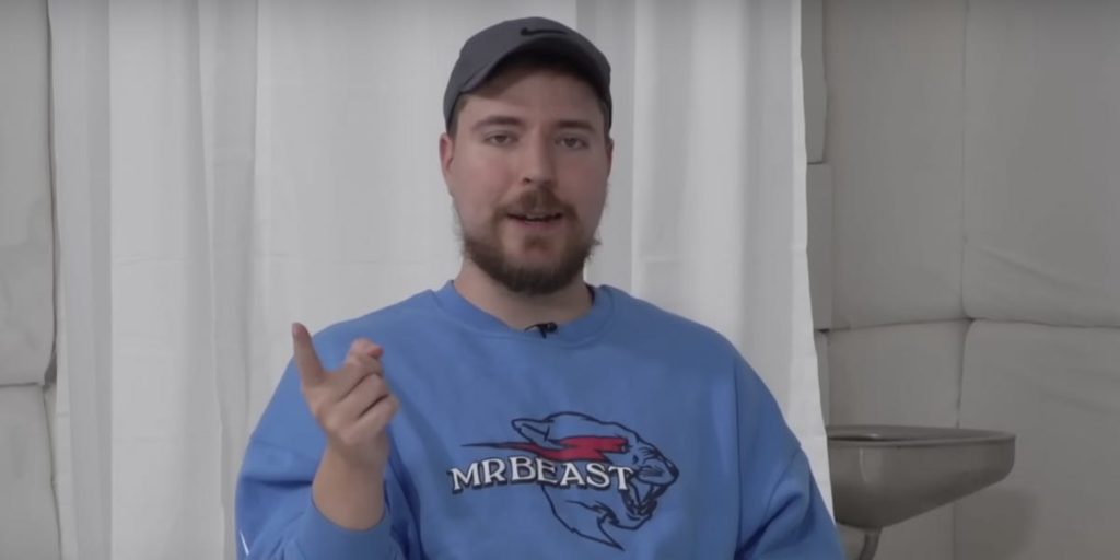 MrBeast は、スタジオで 20 日間連続して動画を作成したと語っています。