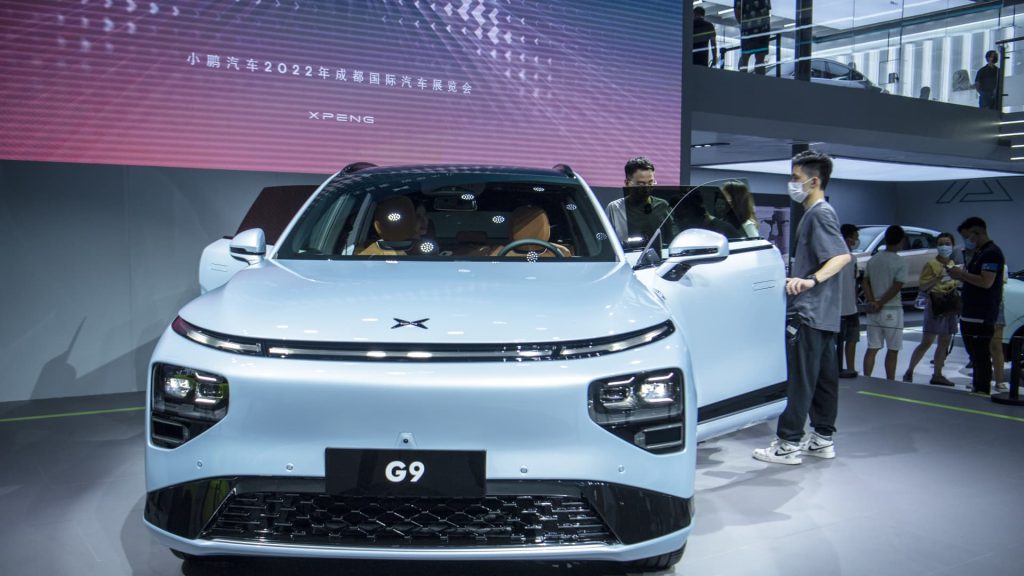 Xpeng の 10 月の電気自動車の出荷台数は、Nio の売上高の半分に減少しました