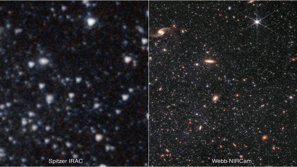 ウェッブ望遠鏡が霧の多い銀河に焦点を合わせる