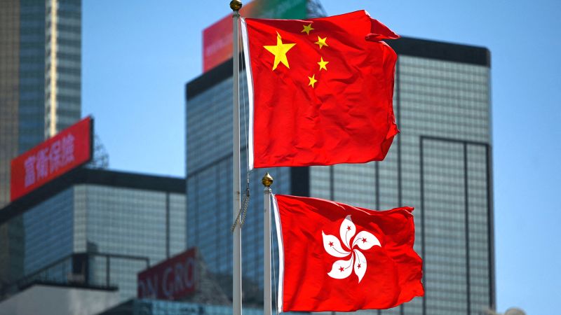 香港、五輪祝賀会で中国国歌を侮辱した女性を投獄