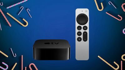 Apple TV 4K ブルー キャンディケーン