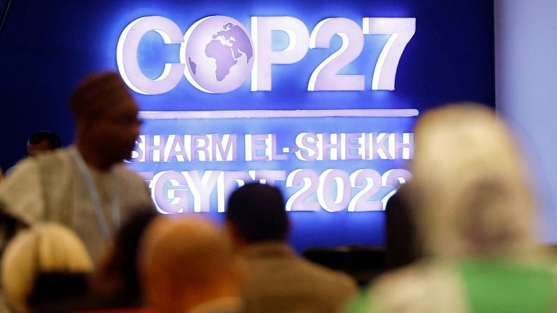 COP27: 交渉担当者は、国連気候サミットで「損失と損害」に関する暫定合意に達しました
