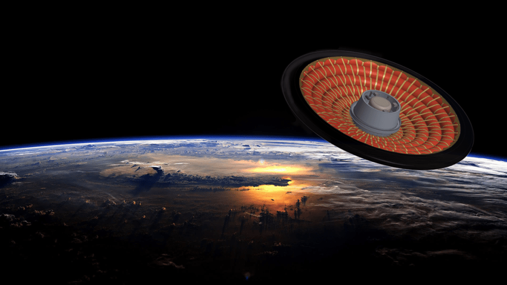 NASA は木曜日の朝、膨張式熱シールドをテストしています