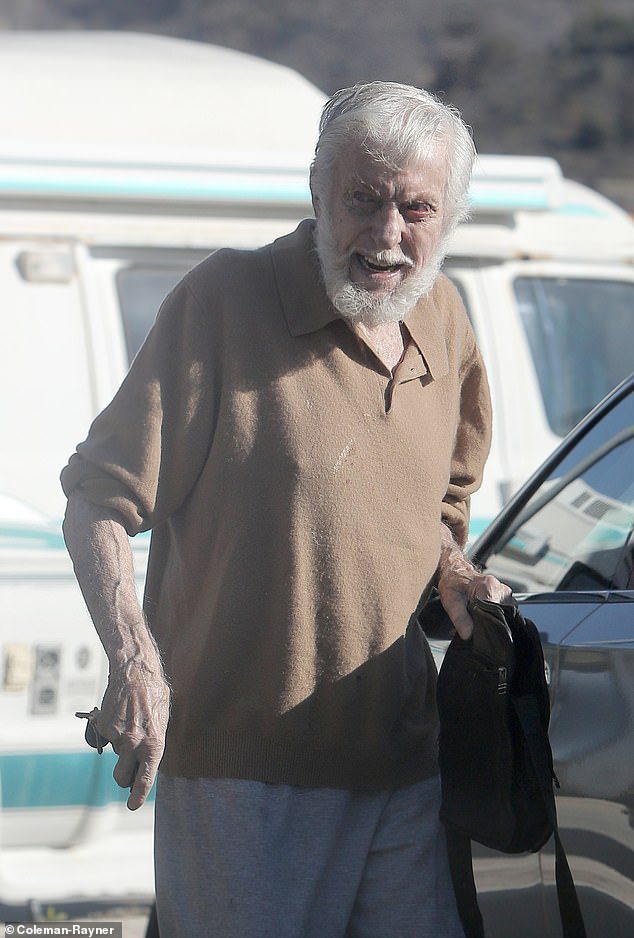 ディック ヴァン ダイクは、今日 97 歳の誕生日を迎えて微笑んでいます。