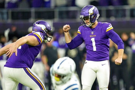 バイキングスのランニングバックは、コルツに対する勝利の NFL キャリア記録を打ち立てました